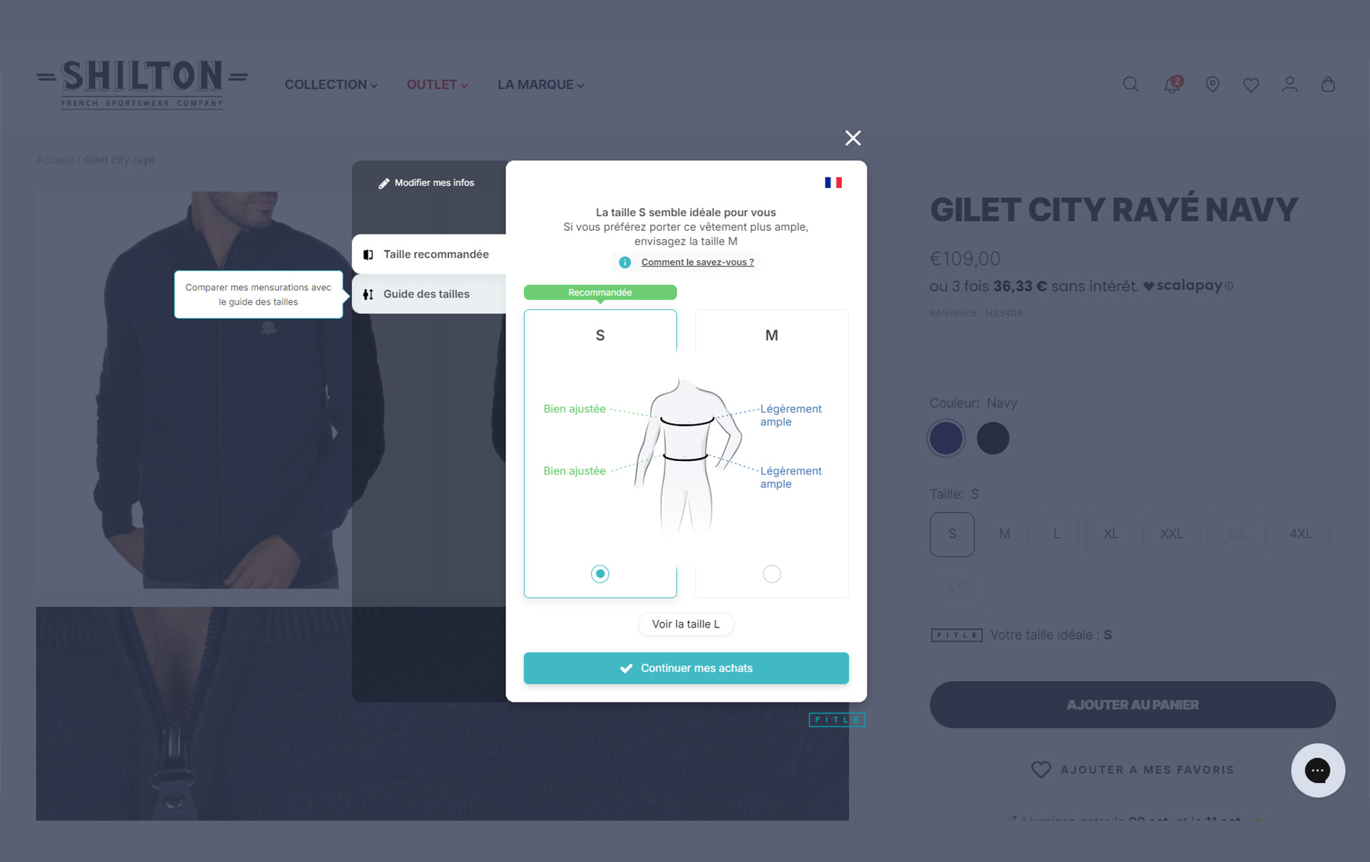 Photo plugin Fitle sur le site de Shilton