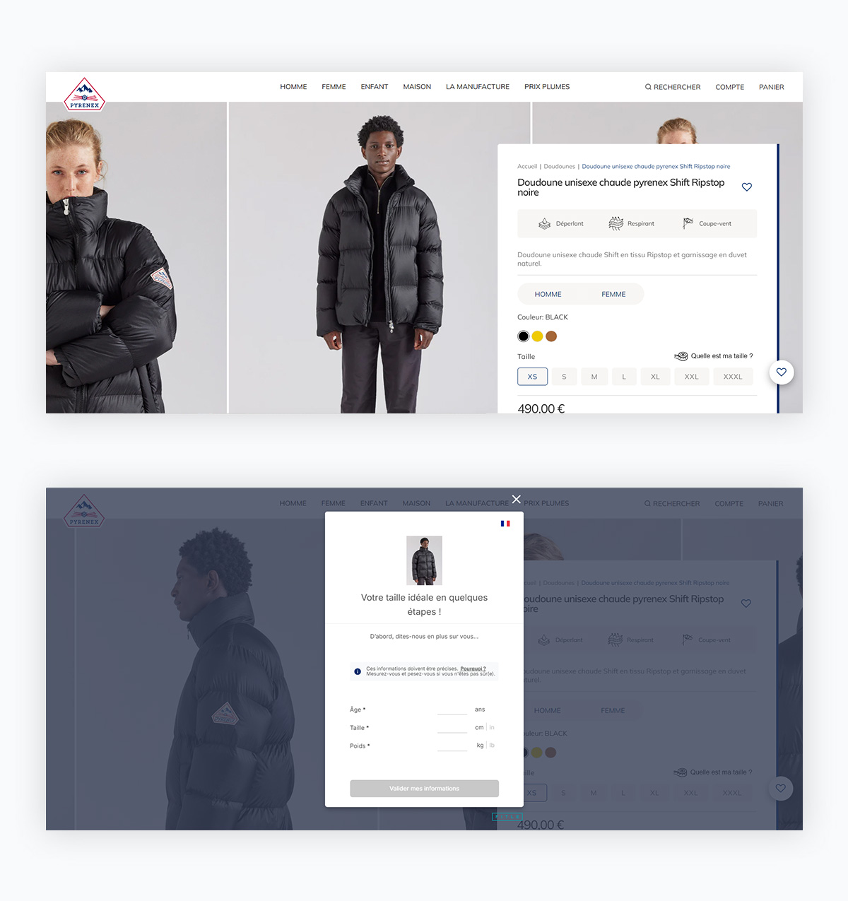 Pyrenex client Fitle